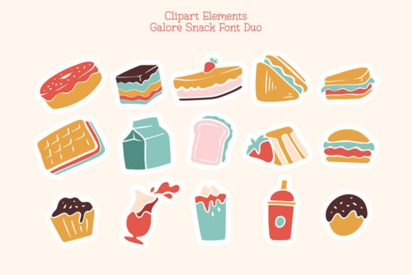 Galore Snack Font - Preview 5