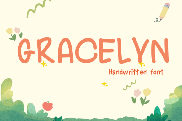 Gracelyn Sans Serif Font By Sirinart