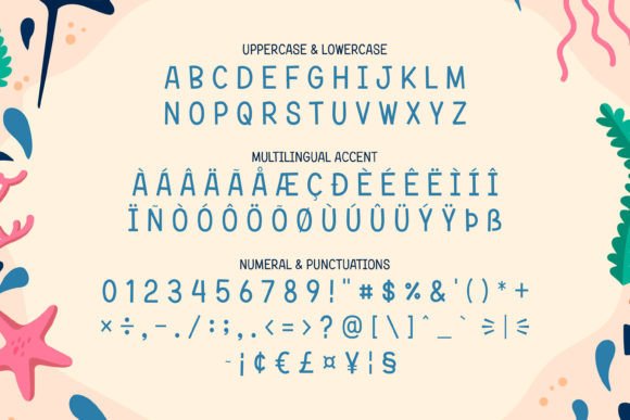 Jelfish Font PNG with transparent background - Preview 6