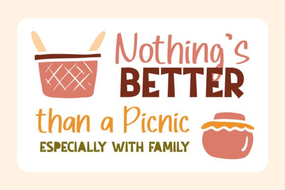 Jute Basket Font PNG with transparent background - Preview 3