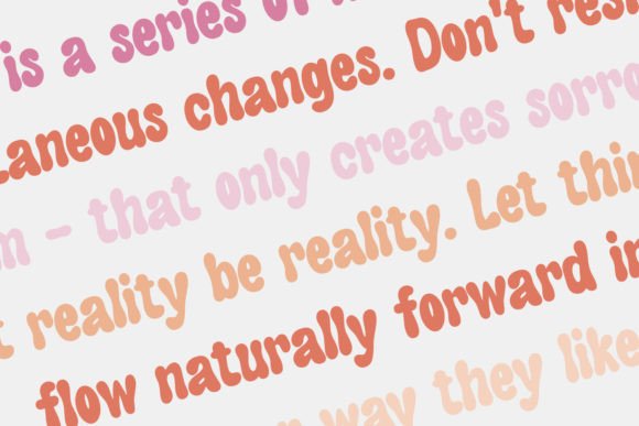 Molly Hugs Font PNG with transparent background - Preview 5