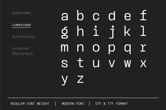 Monos Font PNG with transparent background - Preview 2