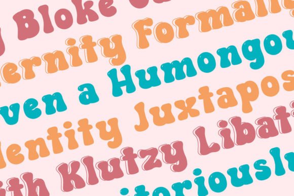 Ourgrown Font PNG with transparent background - Preview 4