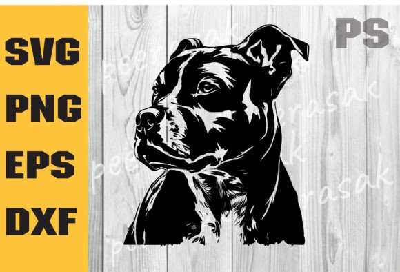 Pitbull SVG American Pit Bull SVG Cricut cutting file for shirts and decals