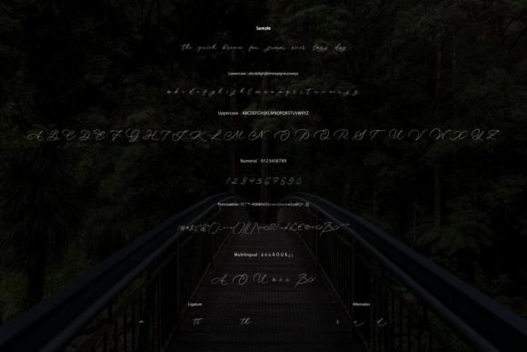 Ranthalon Bomliend Font PNG with transparent background - Preview 5