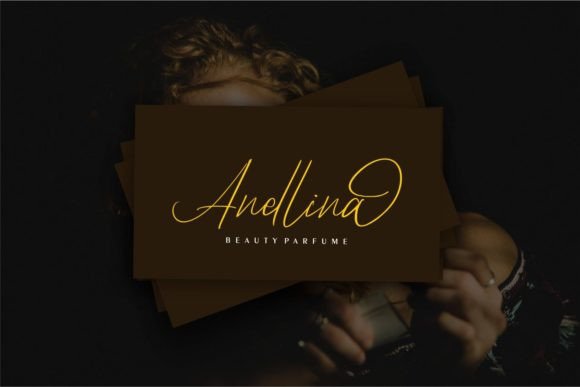 Rolling Bellina Font PNG with transparent background - Preview 1