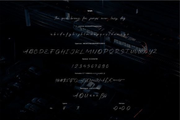 Rostlema Font PNG with transparent background - Preview 5