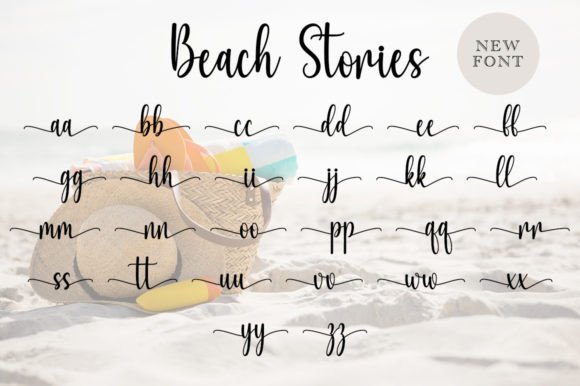 Beach Stories Font - Preview 5
