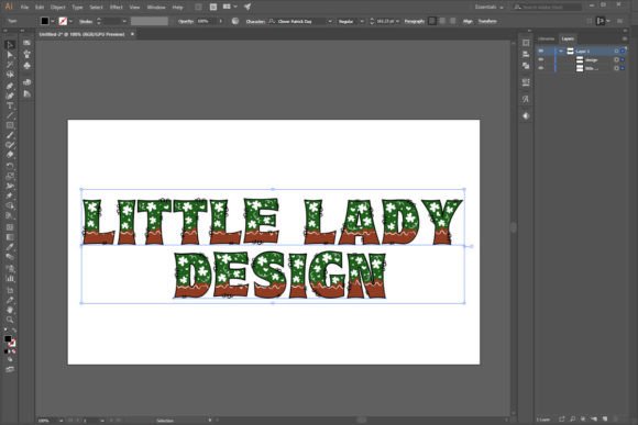 Clover Patrick Day Font - Preview 1