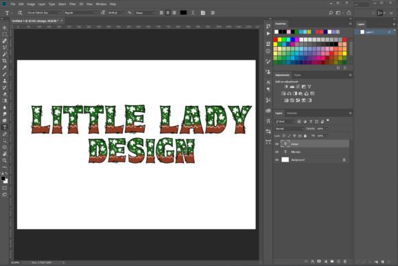 Clover Patrick Day Font - Preview 2