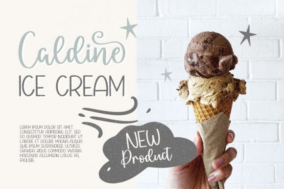 Crofelo Delight Duo Font PNG with transparent background - Preview 2