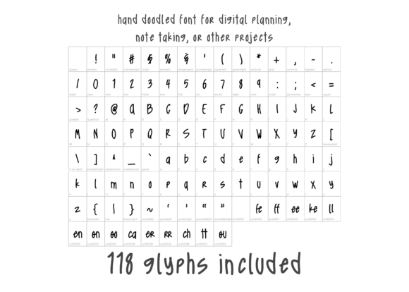 Doodle Slant Font - Preview 1