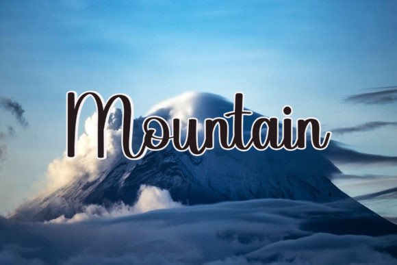 Dribble Font - Preview 1