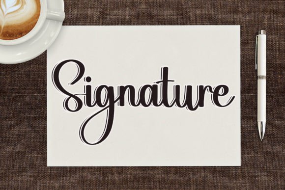 Dribble Font - Preview 2