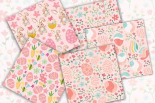 Easter Seamless Digital Paper Pack Graphic by CheriShic · Creative Fabrica