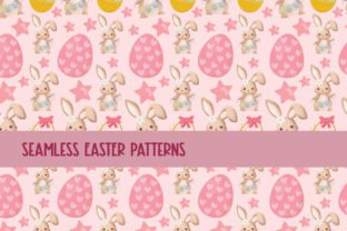 Easter Seamless Digital Paper Pack Graphic by CheriShic · Creative Fabrica