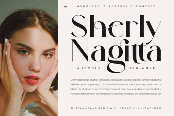 Emery Asthela Font - Preview 1
