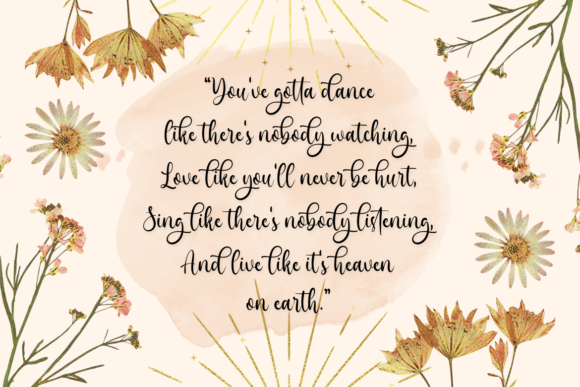 Fadeline Font - Preview 4