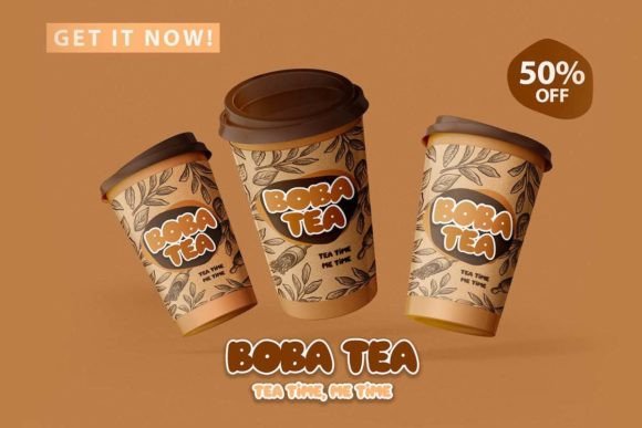 Fat Bubble Font - Preview 3