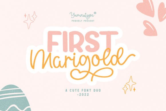 First Marigold Fonts