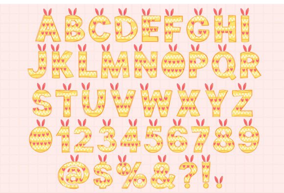 Happy Easter Font - Preview 2