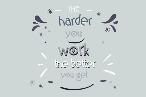 Jaunty Joy Font PNG with transparent background - Preview 3