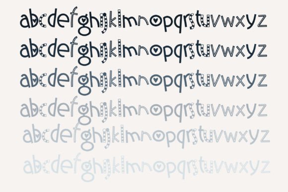 Jaunty Joy Font PNG with transparent background - Preview 5
