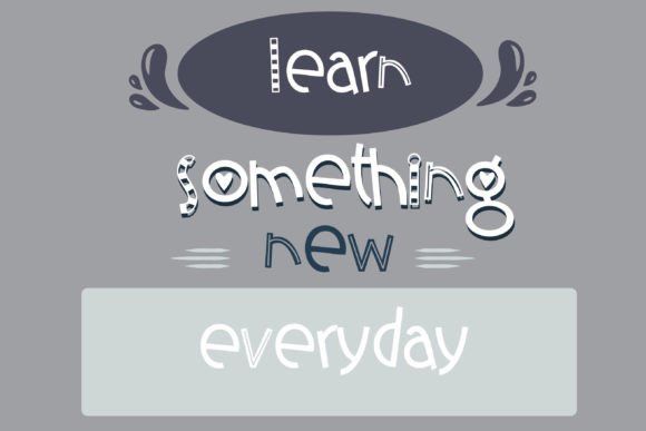 Jaunty Joy Font PNG with transparent background - Preview 6