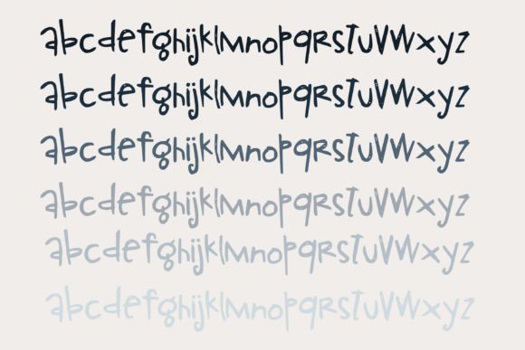 Ldj Fat Scratch Font PNG with transparent background - Preview 4