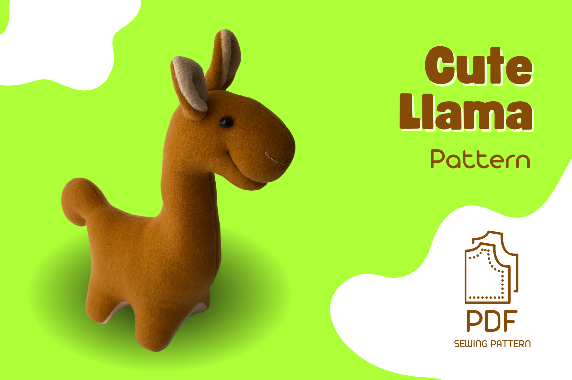 Llama Plush Pattern