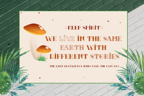 Love March Font PNG with transparent background - Preview 3