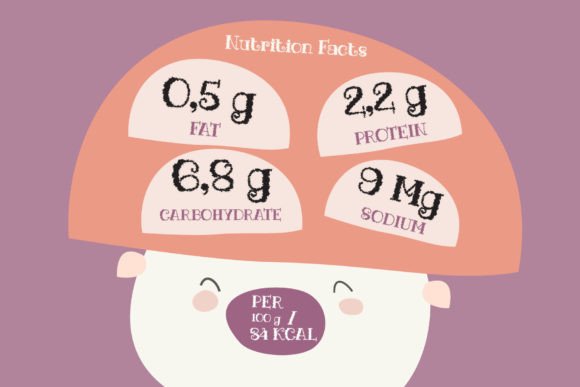 Mushgroof Font PNG with transparent background - Preview 1