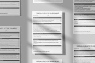 Human Performance Checklist Performance Review Checklist, HR Template Graphic by watercolortheme ...