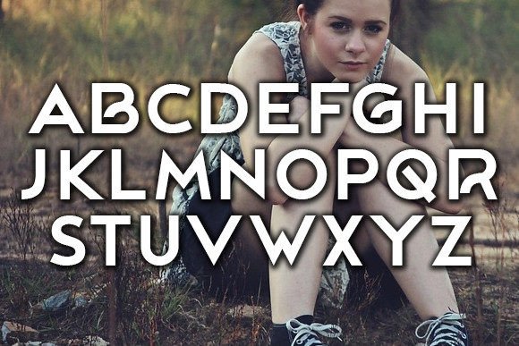 Rollicker Font PNG with transparent background - Preview 1