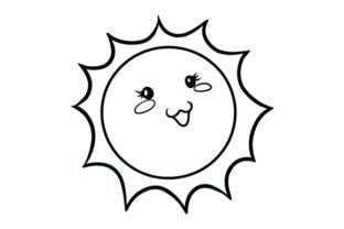 With Every Rising Sun Svg Kawaii Rising Sun SVG Cut file by Creative Fabrica Crafts · Creative ...