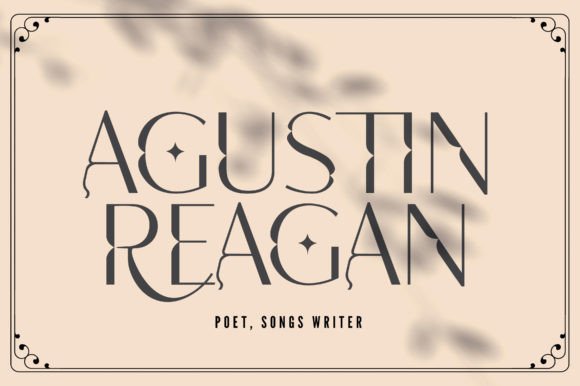 Agora Font - Preview 1