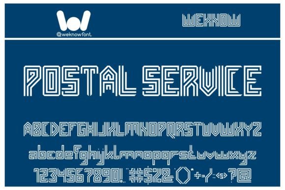 Apartment Font - Preview 1