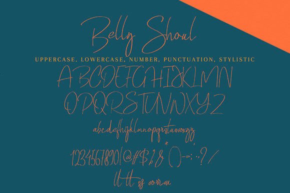 Belly Shoul Font - Preview 6