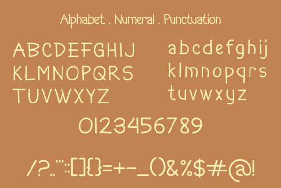 Falinety Font - Preview 1