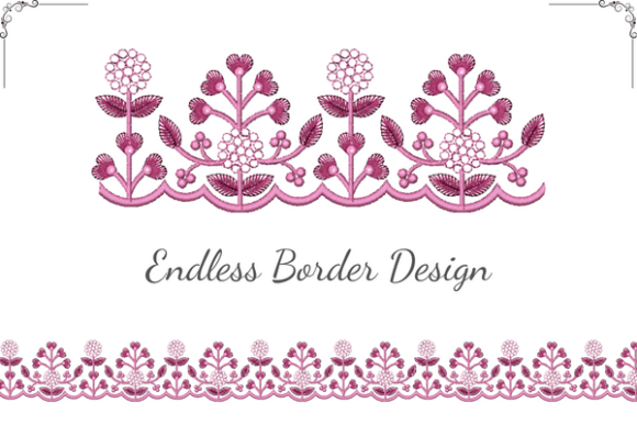 Floral Border
