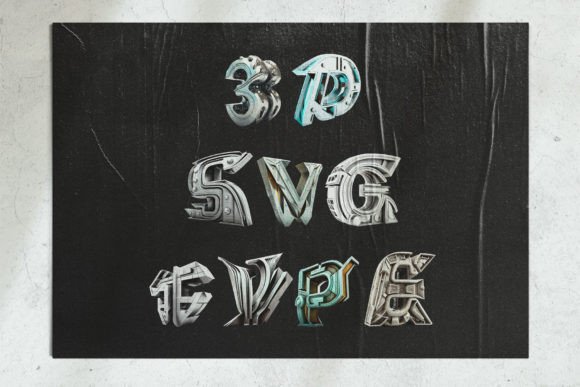 Gamer Font PNG with transparent background - Preview 6