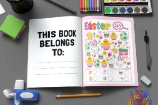 I Spy Easter Activity Sheets for Kids Graphic by YOOY · Creative Fabrica