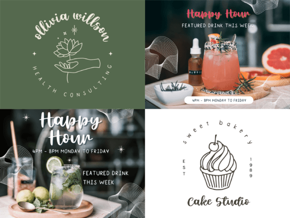 Matcha Honey Lemon Font PNG with transparent background - Preview 5