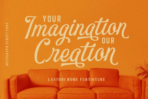 Mitograph Font PNG with transparent background - Preview 1