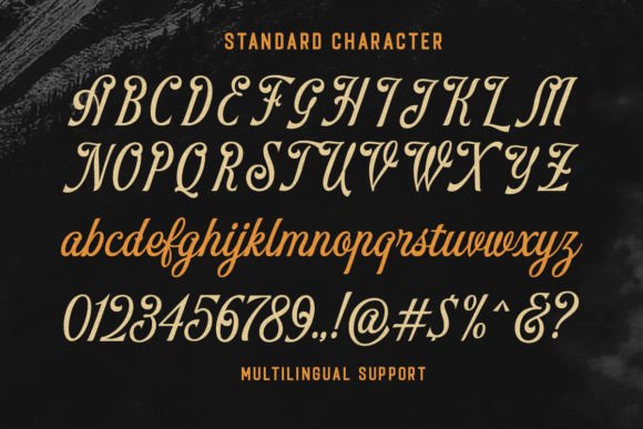 Mitograph Font PNG with transparent background - Preview 4