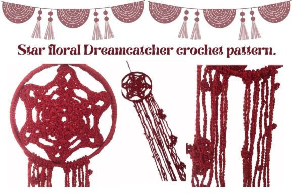 Peace Sign Dream Catcher Macrame Pattern