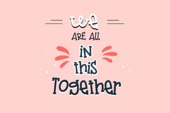 Pinky Toe Font PNG with transparent background - Preview 1