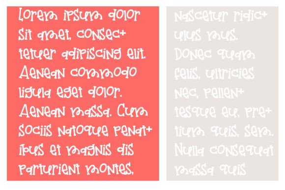 Pinky Toe Font PNG with transparent background - Preview 3