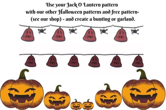 Pumpkin Jack O Lantern Crochet Easy PDF