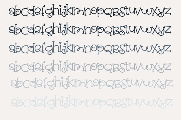 School Games Font PNG with transparent background - Preview 4